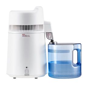 Water Distiller, 6L 1.6 Gallon Larger Pure Water Purifier Filter For Home Table Countertop, 900W Plastic Distilled Maker